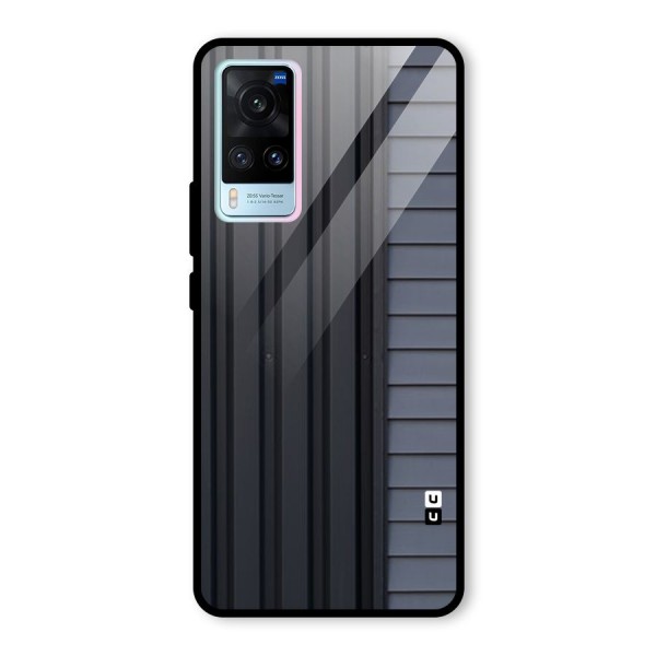 Vertical Horizontal Glass Back Case for Vivo X60