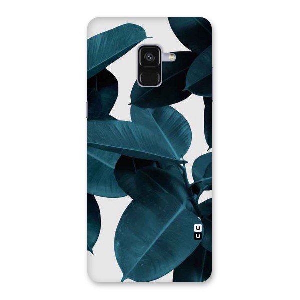 Very Aesthetic Leafs Back Case for Galaxy A8 Plus