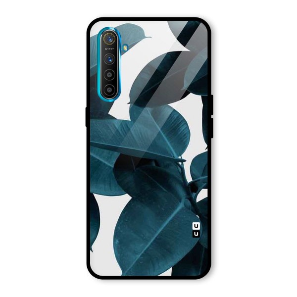 Very Aesthetic Leafs Glass Back Case for Realme XT