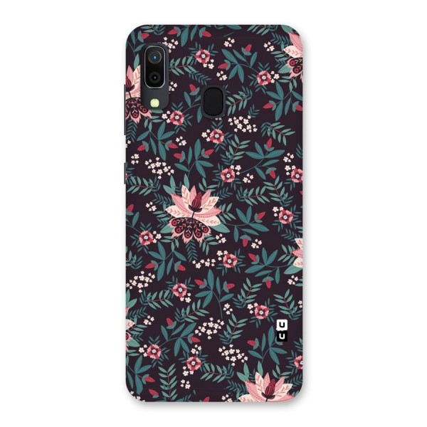 Very Leafy Pattern Back Case for Galaxy A20