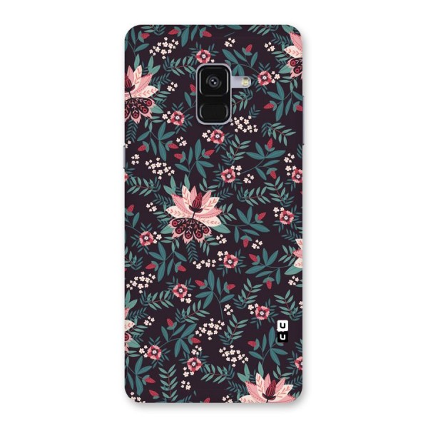 Very Leafy Pattern Back Case for Galaxy A8 Plus