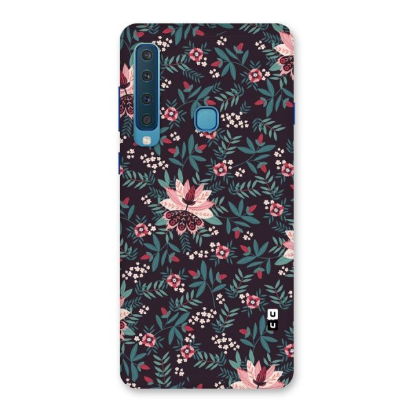 Very Leafy Pattern Back Case for Galaxy A9 (2018)