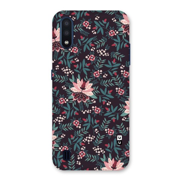 Very Leafy Pattern Back Case for Galaxy M01