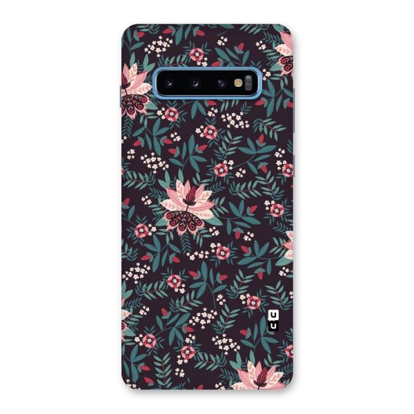 Very Leafy Pattern Back Case for Galaxy S10 Plus