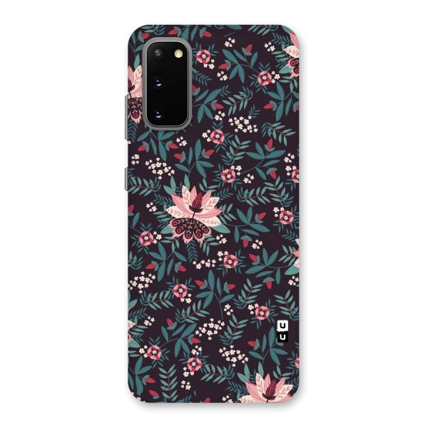 Very Leafy Pattern Back Case for Galaxy S20