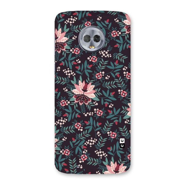 Very Leafy Pattern Back Case for Moto G6