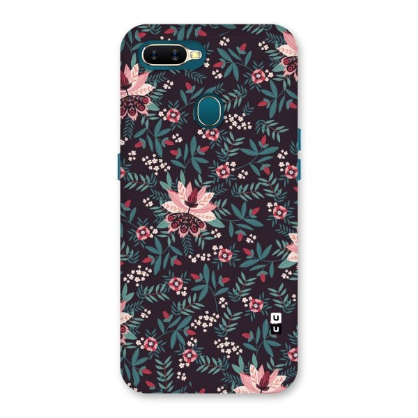 Very Leafy Pattern Back Case for Oppo A12