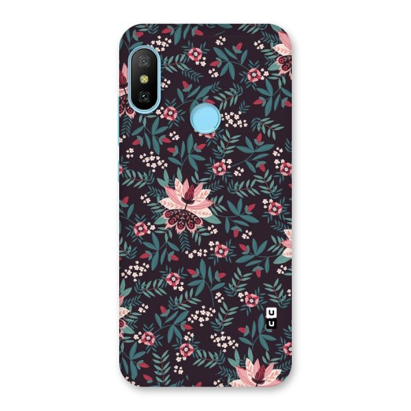 Very Leafy Pattern Back Case for Redmi 6 Pro