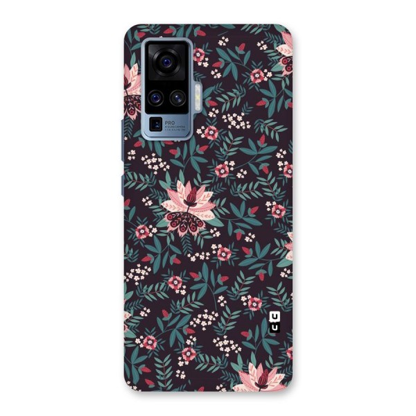 Very Leafy Pattern Back Case for Vivo X50 Pro