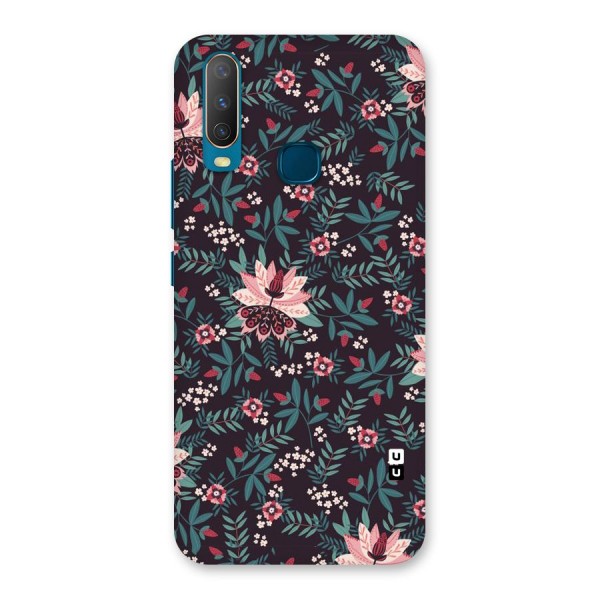 Very Leafy Pattern Back Case for Vivo Y15