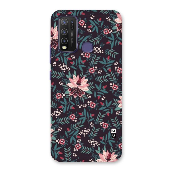 Very Leafy Pattern Back Case for Vivo Y30