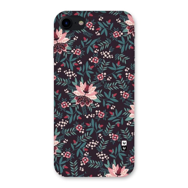 Very Leafy Pattern Back Case for iPhone SE 2020