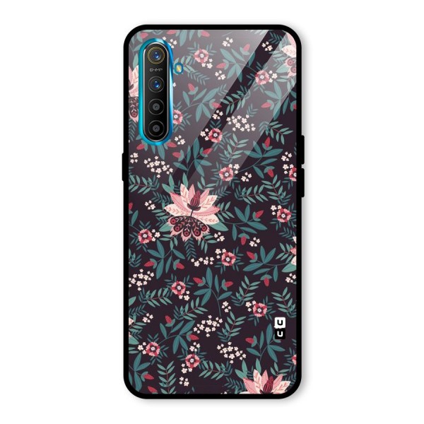 Very Leafy Pattern Glass Back Case for Realme XT