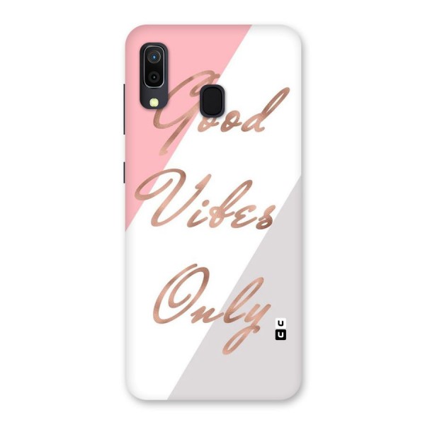 Vibes Classic Stripes Back Case for Galaxy A20