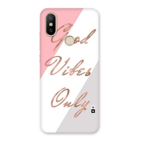 Vibes Classic Stripes Back Case for Mi A2