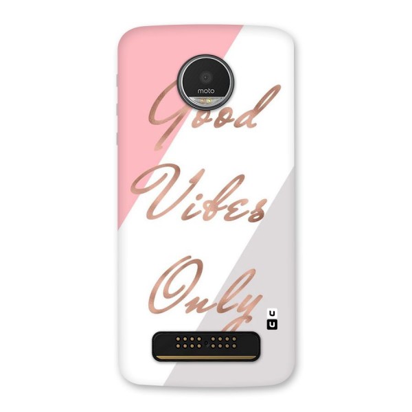 Vibes Classic Stripes Back Case for Moto Z Play