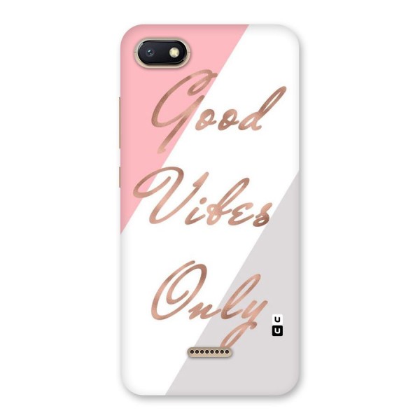 Vibes Classic Stripes Back Case for Redmi 6A