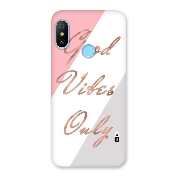 Vibes Classic Stripes Back Case for Redmi 6 Pro