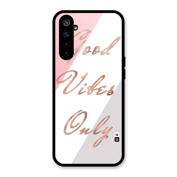 Vibes Classic Stripes Glass Back Case for Realme 6