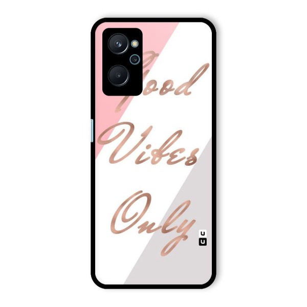 Vibes Classic Stripes Glass Back Case for Realme 9i