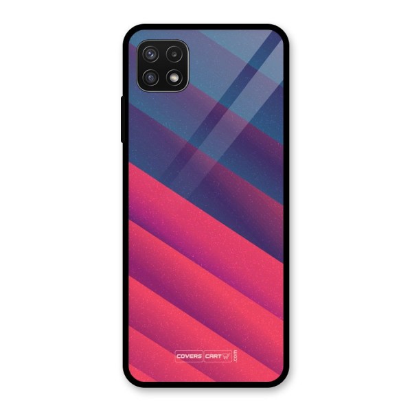 Vibrant Shades Glass Back Case for Galaxy A22 5G