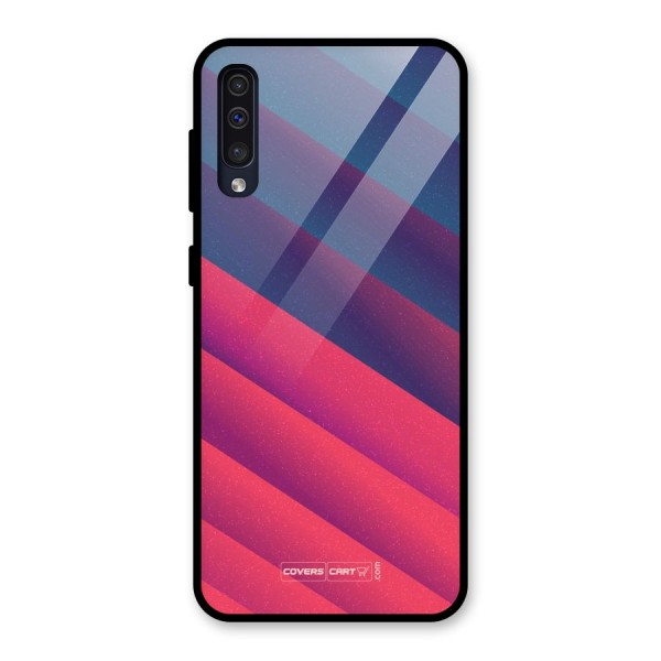 Vibrant Shades Glass Back Case for Galaxy A50