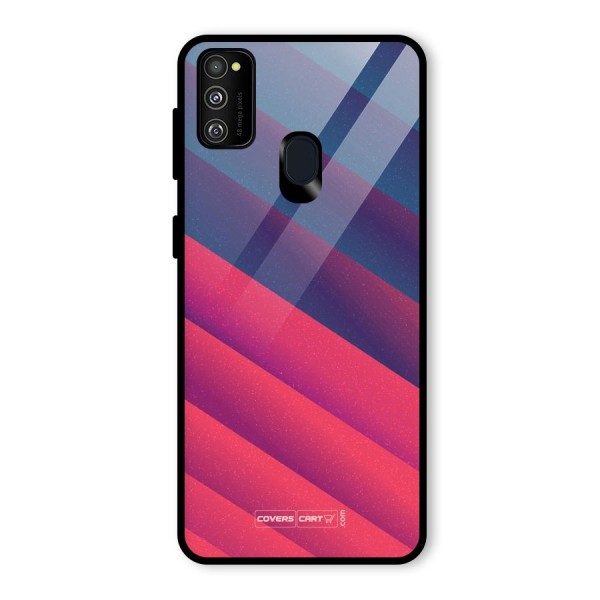 Vibrant Shades Glass Back Case for Galaxy M21