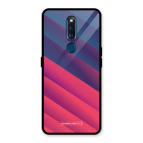 Vibrant Shades Glass Back Case for Oppo F11 Pro