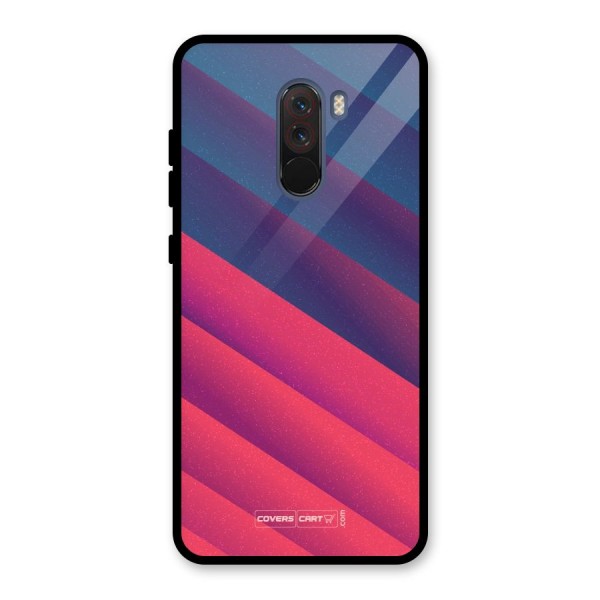 Vibrant Shades Glass Back Case for Poco F1