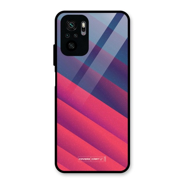 Vibrant Shades Glass Back Case for Redmi Note 10