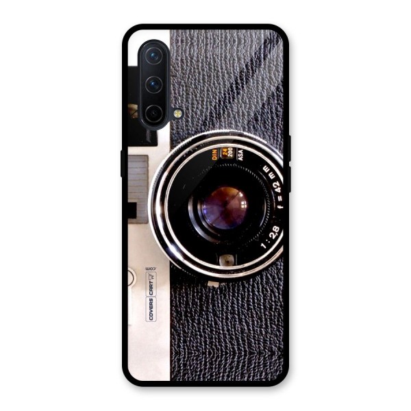 Vintage Camera Glass Back Case for OnePlus Nord CE 5G