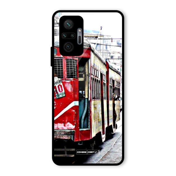Vintage Citystyle Glass Back Case for Redmi Note 10 Pro