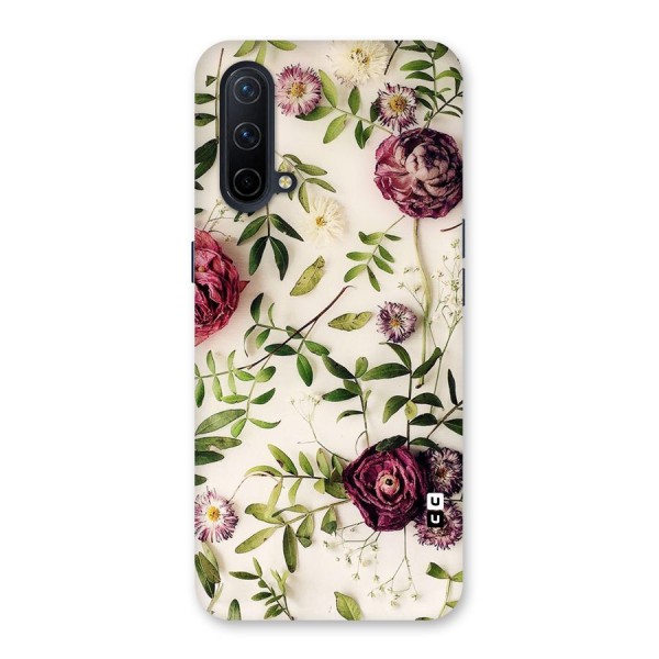 Vintage Rust Floral Back Case for OnePlus Nord CE 5G