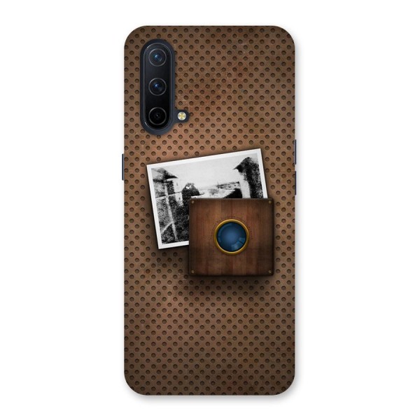 Vintage Wood Camera Back Case for OnePlus Nord CE 5G