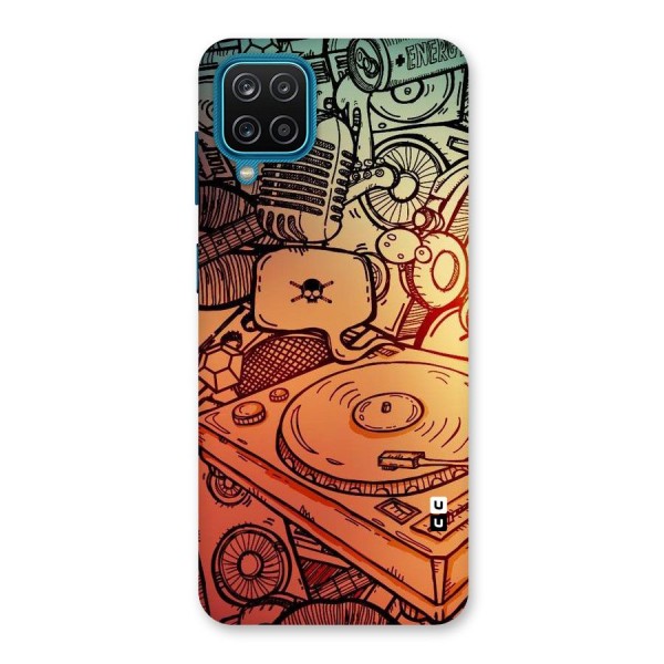 Vinyl Design Back Case for Galaxy F12