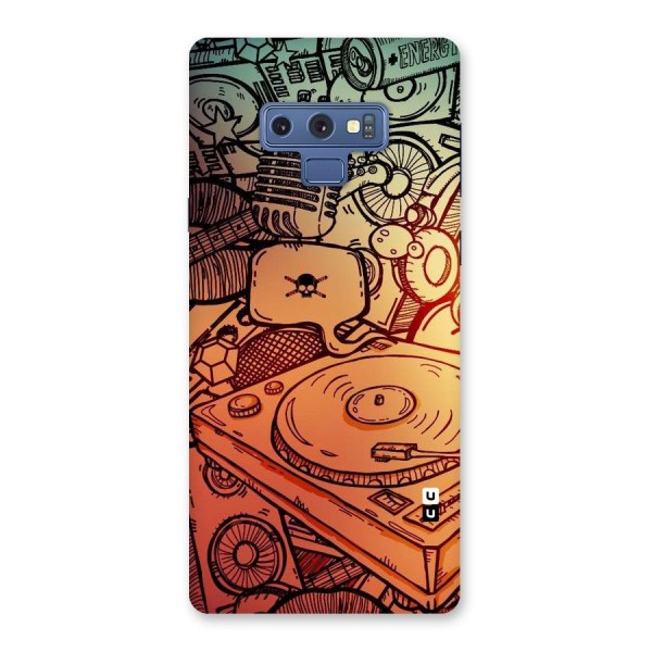 Vinyl Design Back Case for Galaxy Note 9