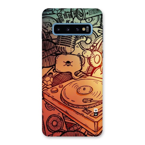 Vinyl Design Back Case for Galaxy S10