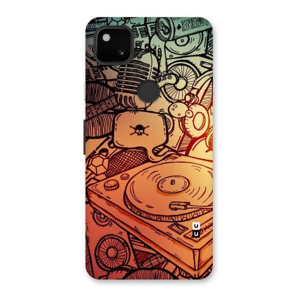 Vinyl Design Back Case for Google Pixel 4a