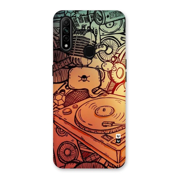 Vinyl Design Back Case for Oppo A31