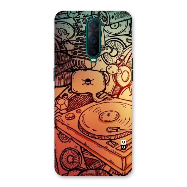 Vinyl Design Back Case for Oppo R17 Pro