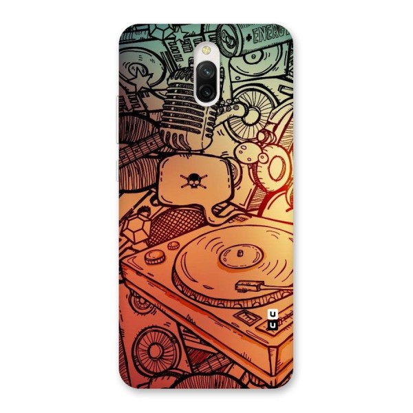 Vinyl Design Back Case for Redmi 8A Dual