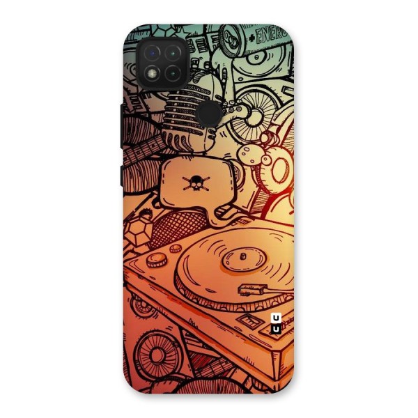 Vinyl Design Back Case for Redmi 9