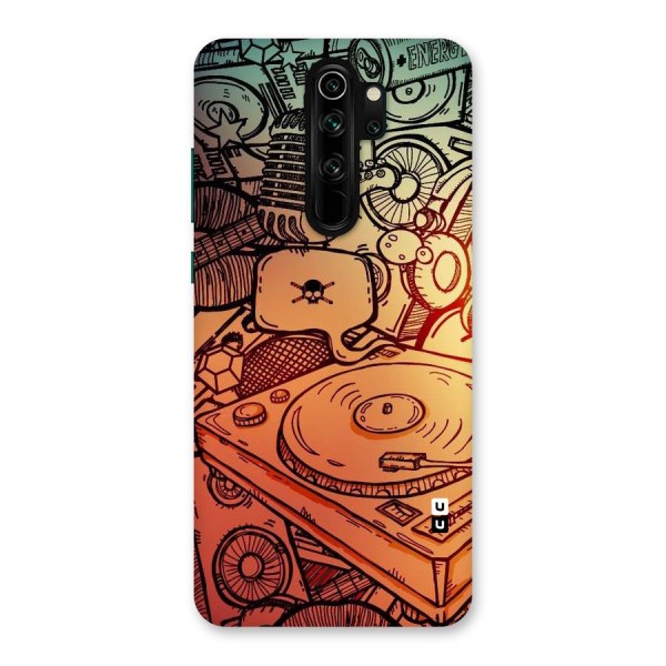 Vinyl Design Back Case for Redmi Note 8 Pro