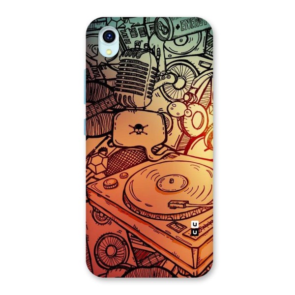 Vinyl Design Back Case for Vivo Y1s