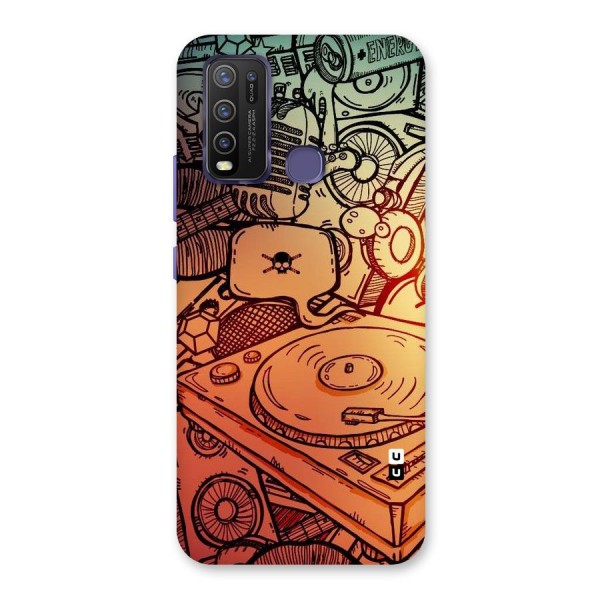 Vinyl Design Back Case for Vivo Y30