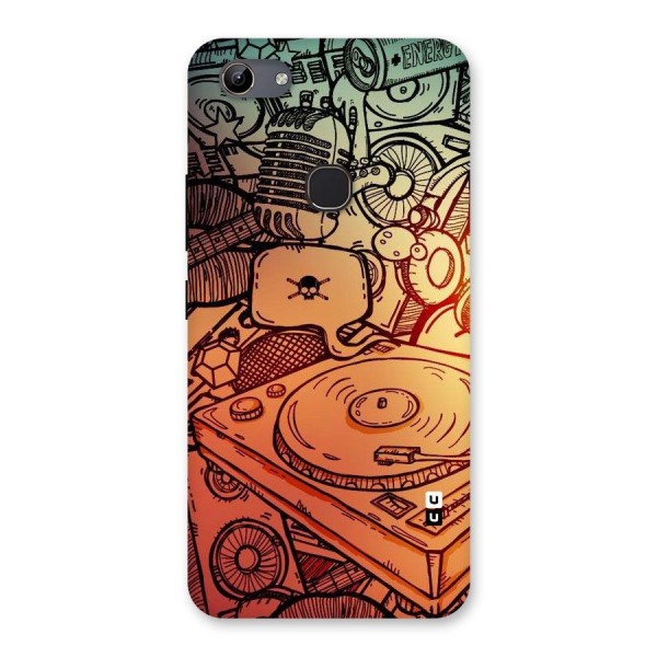 Vinyl Design Back Case for Vivo Y81