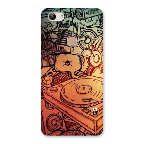 Vinyl Design Back Case for Vivo Y83