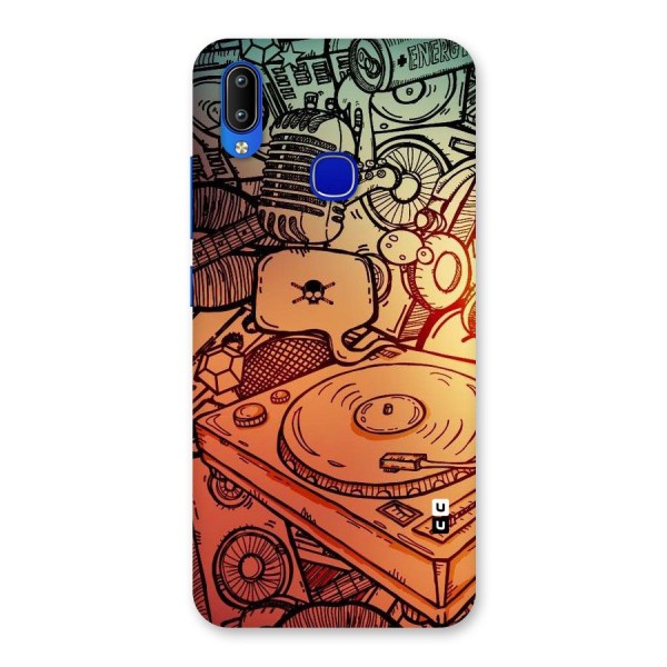 Vinyl Design Back Case for Vivo Y91