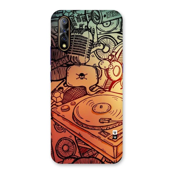 Vinyl Design Back Case for Vivo Z1x