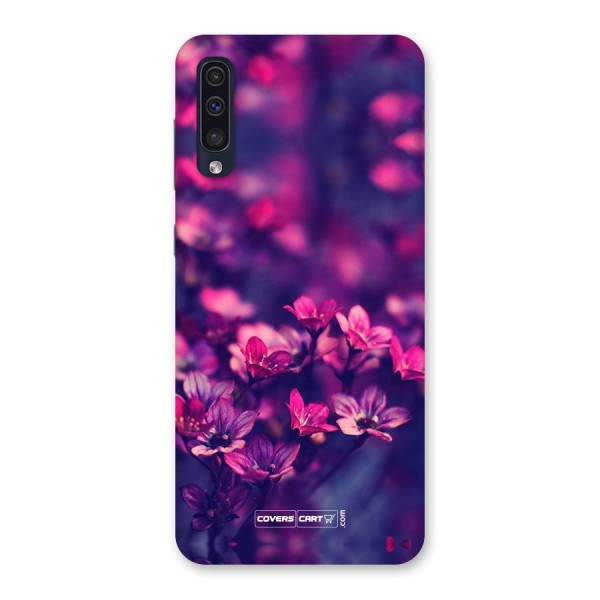 Violet Floral Back Case for Galaxy A50s